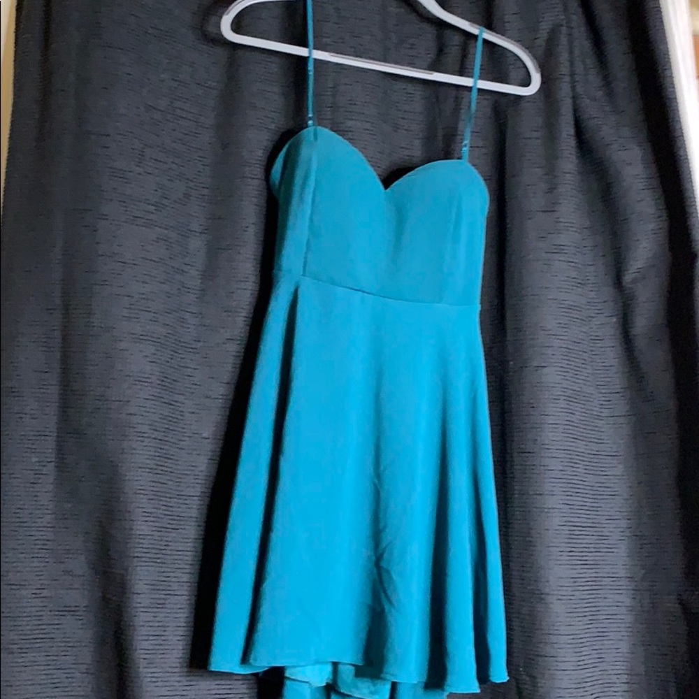 Teal dress
